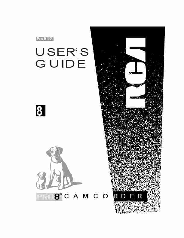 RCA Camcorder Pro942-page_pdf